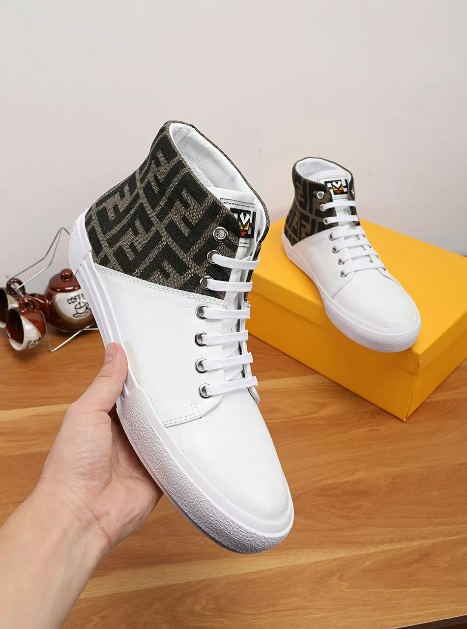 fendi high tops decontractees chaussures pour homme s_12740333